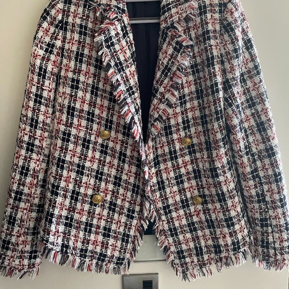 Tweed Plaid Blazer - X-Small - Excellent condition - Picture 9 of 14